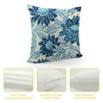 thumbnail image 4 of Nawypu  Geometry Flower Decorative Pillow Covers Navy Blue Chrysanthemum Throw Pillow Covers Outdoor Cushion Case for Sofa Room Balcony Porch, 4 of 5