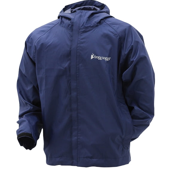 Frogg Toggs Stormwatch Waterpoof Rain Jacket, Blue, Size X-Large