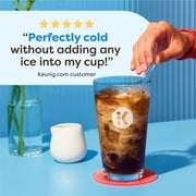 Keurig K-Brew + صانع قهوة K-Cup بارد مثلج أو ساخن ذو خدمة واحدة