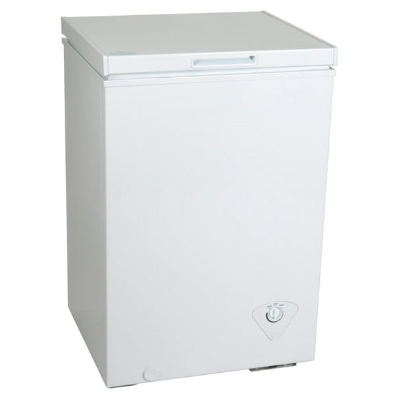 Koolatron KTCF99 3.5 Cubic Foot (99 Liters) Chest Freezer with Adjustable Thermostat