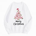 thumbnail image 6 of Towmus Merry Christmas Sweatshirts for Women Casual Crew Neck Long Sleeve Xmas Tree Graphic Fall Pullover Tops, 6 of 7