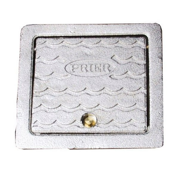 Prier C-634BX1 Brass Box for C-634 Heavy Commercial Hydrants, Satin Nickel Plated