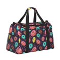 thumbnail image 2 of Disketp Donuts1 Bolsa de Viaje Tipo Duffle, Bolso de Mano para Fin de Semana para Mujer, Bolsa de Gimnasio Ligera para Hombre, Esencial para Viajes, 2 of 7