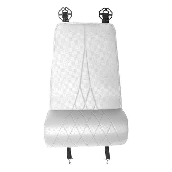 Ergonomic Cars Seats Cushion with Extended Thigh Favour - Breathable Leather Design for Long Drive Comfort