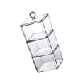 thumbnail image 1 of Billuyoard Clear Stackable Cotton Pad Storage Box Organizer for Vanity Bathroom Jewelry Almacenamiento y organización del hogar, 1 of 6