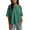 Green -TOPS, variant on Inverlee Striped Crewneck Oversized T-Shirt for Women Casual Drop Shoulder Loose Fit Blouse Going Out Loose Fit Trendy TopsBlueS
