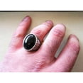 thumbnail image 5 of Black Onyx Mens Ring, Natural Black Onyx, December Birthstone, Silver Jewelry, 925 Silver Ring, Birthday Gift, Heavy Mens Ring, Arabic Design, Ottoman Style Ring, Christmas, Turkey Mens Signet Ring, 5 of 5