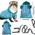 thumbnail image 2 of Ferret Clothes for Pets | with Harness Soft Comfortable Fun Sweatshirt | Small Pets Hoodie | for Bunny Squirrels Chinchilla Chihuahua Pet, 2 of 8