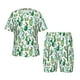 thumbnail image 1 of Balery Cactus Plants1 Conjunto de Pijama Infantil de Manga Corta con Estampado – Ropa de Dormir de Algodón Suave-Medium, 1 of 6