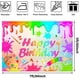 thumbnail image 2 of Fondo de cumpleaños con tema de artista para niños, decoración para fiesta de cumpleaños, fondo de fotografía con graffiti desordenado, pancarta para fiesta Let's Paint (7 x 5 pies), 2 of 6