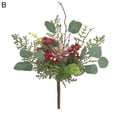 thumbnail image 1 of Cheers 1Pc Artificial Flower Leaf Plastic Fake Plant Christmas Wedding Window Decor, 1 of 6