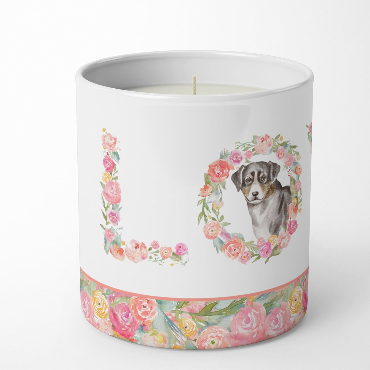 Appenzeller Sennenhund Style 4 Love 10 oz Decorative Soy Candle