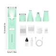 thumbnail image 3 of Dog Grooming Kit,Dog Clippers,Quiet Cat Clippers for Matted Hair, 3 in 1 Cat Grooming Kit with LCD Display, Cat Hair Trimmer for Paw Trimmer, 3 Speed, Cordless, IPX7 Waterproof Pet(Green), 3 of 6