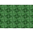 thumbnail image 1 of Ahgly Company Machine Washable Indoor Rectangle Transitional Deep Emerald Green Area Rugs, 2' x 4', 1 of 7