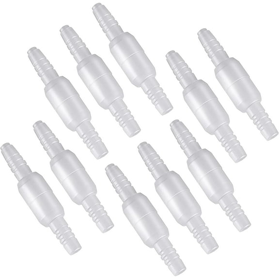 Oxygen Tubing Swivel Connector - 10 PCS Cannula Connectors, Avoid Tube Tangles (Male to Male)