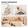 thumbnail image 4 of 3pack Calming Blankets Fluffy Premium Fleece Pet Blanket Soft Sherpa Throw for Dog Puppy Cat Beige,Super Soft Warm Sherpa FleeceSmall,Medium,Large, 4 of 6