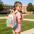 thumbnail image 2 of WAYUTE Backpack for Kids Back to School Backpacks Lightweight Patchwork Color Daypack for Toddler Daily Use Commuting Bookbag Casual Outdoor Travel, 2 of 7