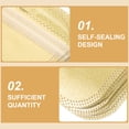 thumbnail image 5 of Dytern jewelry storage 100pcs Small Bags Jewelry Bags Earring Packaging Supplies Resealable Jewelry Storage Pouches,4.33"X3.35"X0.04", 5 of 11