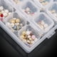 thumbnail image 4 of Ranuras 2 Piezas 28 Rejillas Cajas de Pintura de Diamantes Organizador de plástico, Organizador de Cuentas, Cajas de Herramientas y Accesorios de Pintura de Diamantes Transparentes, 4 of 5
