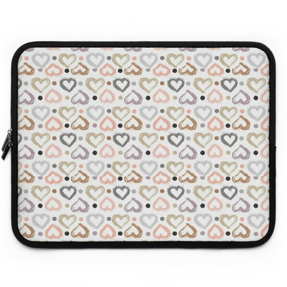 7”-17'' Colorful Heart Tablet Laptop Sleeve Case-MacBook-Chromebook-iPad