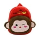 thumbnail image 1 of Mochila de infantil con peluche - Mochila de terciopelo suave para niños • Mochila de viaje ligera • Mochila con estampado de personaje, 1 of 2