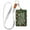 Candy Canes Pattern, variant on PU Leather Badge Holder ID Badge Holder with Lanyard for Cards & Credentials Candy Canes Pattern