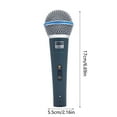 Wired Microphone 58A Dynamic Handheld Wired Mic For Home Use