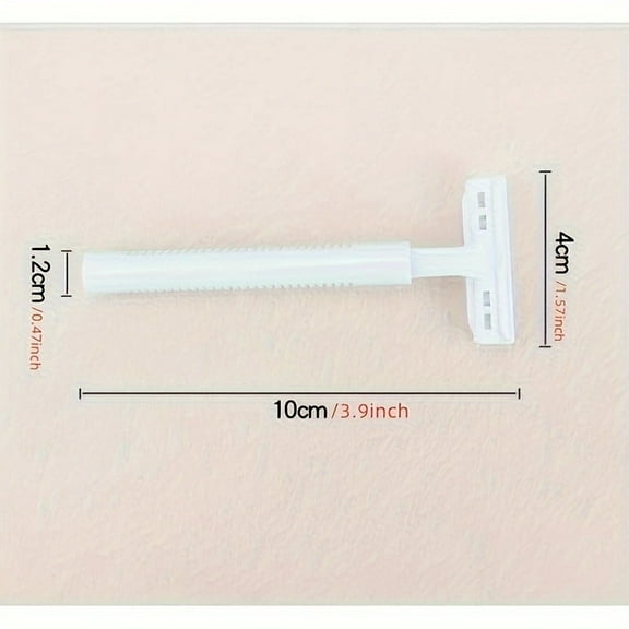 100 PCS Disposable Razors Twin Blade Razors for Women and Men Individually Wrapped Travel Razors for Hotel Camping Gym Bulk Pack of Single Use Shavers