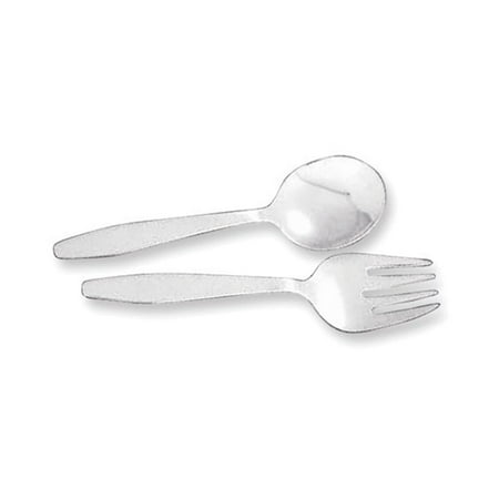 Sterling Silver Baby Spoon Fork Set Sterling Silver Baby Spoon Fork Set
