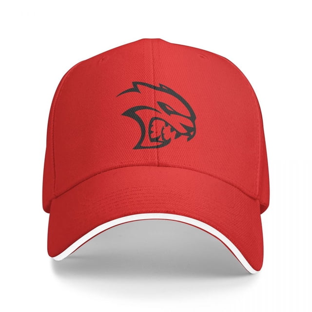 Dodge Embroidered Hellcat Baseball Cap, Adjustable, Casual Baseball Cap, Unisex Baseball Cap-SHUNJING