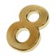 thumbnail image 5 of Letreros de dirección de puerta con números dorados, adhesivos para decoración de puertas de casa 8 9, 5 of 9