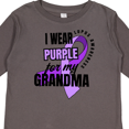 thumbnail image 4 of Inktastic I Wear Purple for My Grandma Lupus Awareness Boys or Girls Long Sleeve Toddler T-Shirt, 4 of 5