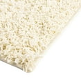 thumbnail image 6 of Unique Loom Comfort Solid Shag Collection Area Rug - Solace (2' x 6' Runner Pure Ivory), 6 of 7
