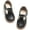 B386-black, variant on Toddler Little Girl Princess Dress Shoes-Mary Jane Flats for Girl Party School Shoes.