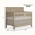 thumbnail image 2 of Evolur Oakley Convertible Crib, Sienna, 2 of 7
