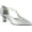 Silver Satin, variant on Moonlight Evening Pumps (Women)