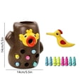 thumbnail image 3 of Ohmyroo Magnetic Woodpecker Agility Tool with 20 Insect Set 14 cm (5.5 in), 3 of 7
