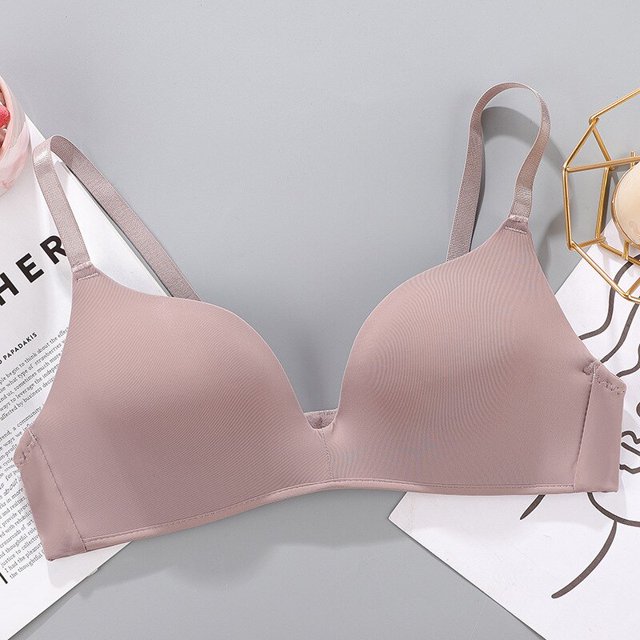 Sujetador push-up sin costuras para mujer, lencería sexy, ropa interior de tres cuartos (3/4 de taza) 1 artículo 2 artículos Tan Jianjun unisex