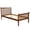 Walnut, variant on Bellemave Wood Twin Bed Frame with Headboard and Footboard, Kids Twin Bed Frames No Box Spring Needed for Boys and Girls, White