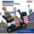 thumbnail image 7 of Outdoor Compact Mobility Scooter Electric Powered Mobile Wheelchair Folding, Collapsible and Compact for Travel, 4 Wheel, 7 of 7