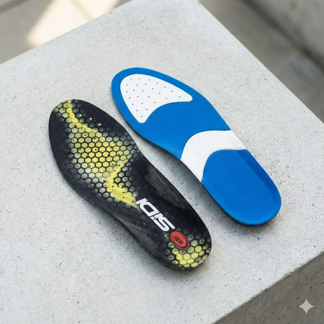 SIDI Comfort FIT Insoles – Size 48 | Supportive Cycling Shoe Replacement Insoles | Enhanced Comfort & Breathability