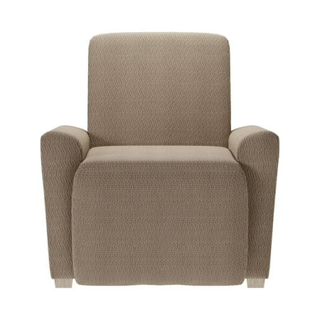 4pc Steps Stretch Recliner Slipcover Green - Zenna Home