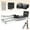 Pilates Reformer Machine+Pilates Box+ Pilates Ring, variant on Syedee 86.6” Foldable Pilates Equipment, Pilates Reformer Machine Suitable For Height Over 5'7 '', Pilates Exercise Equipment with Jump Board For Home Gym, 110lbs resistance 5 Springs