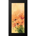 thumbnail image 2 of Jasper 8x14 Black Modern Framed Museum Art Print Titled - Red poppies 3-3, 2 of 5