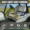 thumbnail image 3 of Yuyamidu Western Cowboy Golf Cart Seat Cover for 2-Person Seats, Keep Warm Golf Cart Seat Towel Blanket with Pockets, Universal Fit Sports Cart Seat Cushion Accessories Decor, 3 of 7