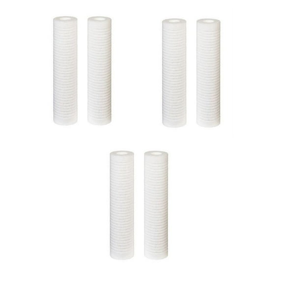 WHIRLPOOL Standard Capacity Whole House Filtration Replacement Filter 6 Pack