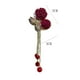 thumbnail image 3 of Horquilla con rosas brillantes Xihbxyly pinzas con cabello vintage tocado elegante con borlas de rosas, 3 of 7