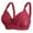 Red, variant on DPTALR Womens Dailywear Bars Large Size Comfortable Breathable Bra Underwear No Rims