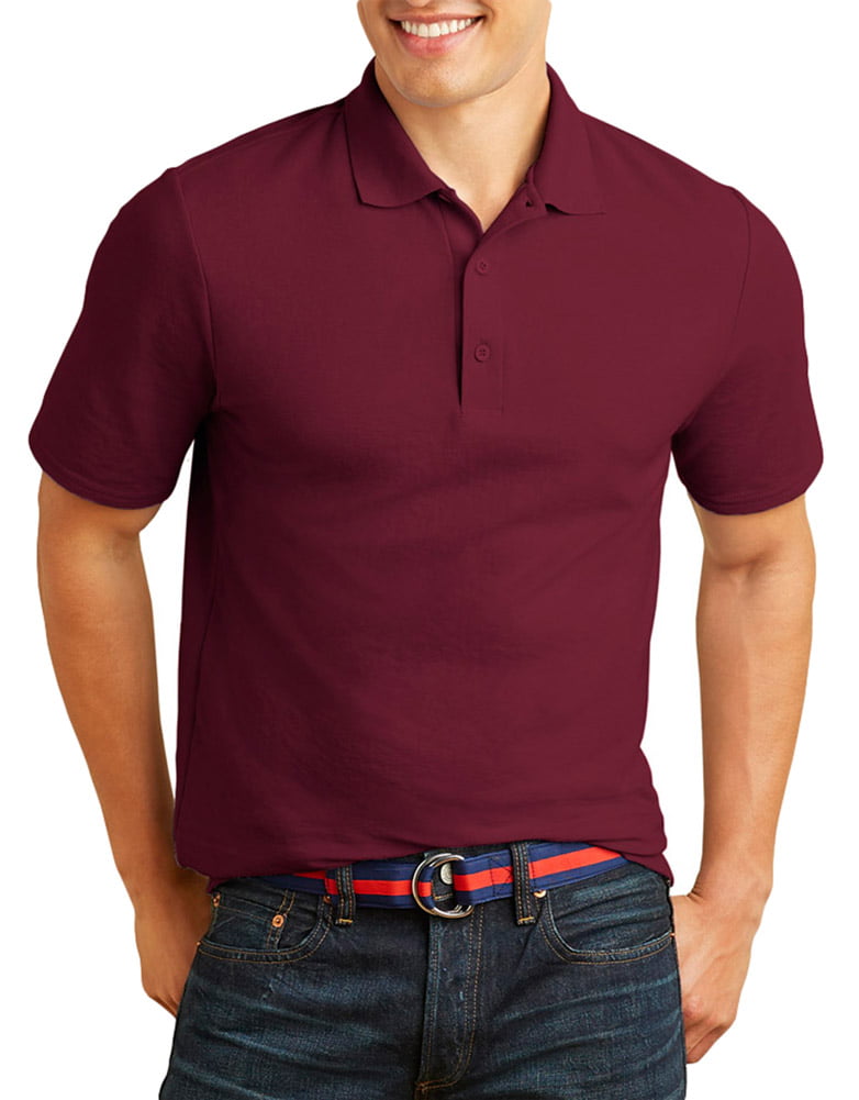 Gildan 72800 Dryblend Adult Polo Shirt -Maroon-Large - Walmart.com