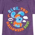 thumbnail image 3 of Blue's Clues & You! - Blue You And Halloween Boo - Toddler And Youth Girls Short Sleeve Graphic T-Shirt, 3 of 5
